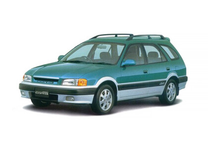 Ворсовые коврики на Toyota Sprinter Carib (E11) 1995 - 2002 в Нальчике