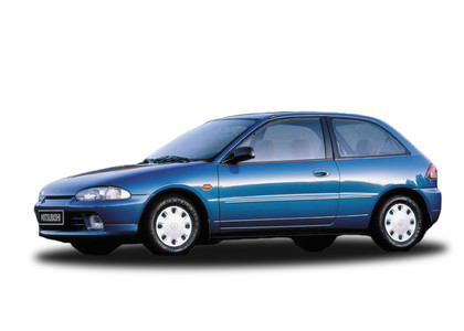 Ворсовые коврики на Mitsubishi Colt IV 1992 - 1996 в Нальчике