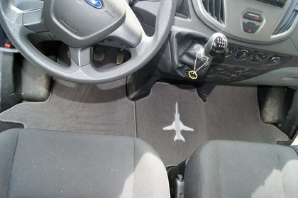 Ворсовые коврики на Ford Transit VII 2014 - 2025 в Нальчике