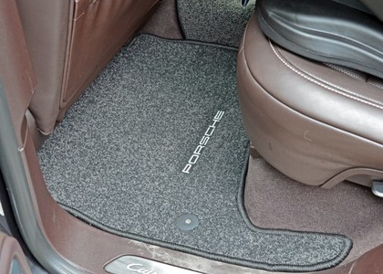 Ворсовые коврики на Porsche Cayenne II 2010 - 2018 в Нальчике