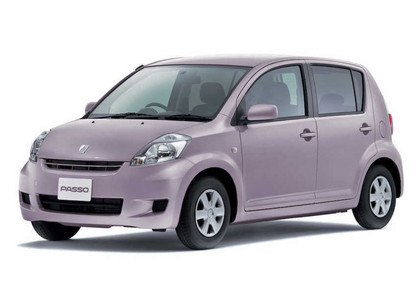 Ворсовые коврики на Toyota Passo I 2004 - 2010 в Нальчике