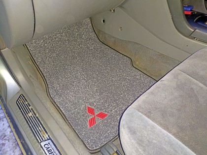 Ворсовые коврики на Mitsubishi Galant VIII 1996 - 2005 в Нальчике