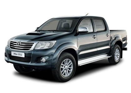 EVA коврики на Toyota Hilux VII 2008 - 2015 в Нальчике